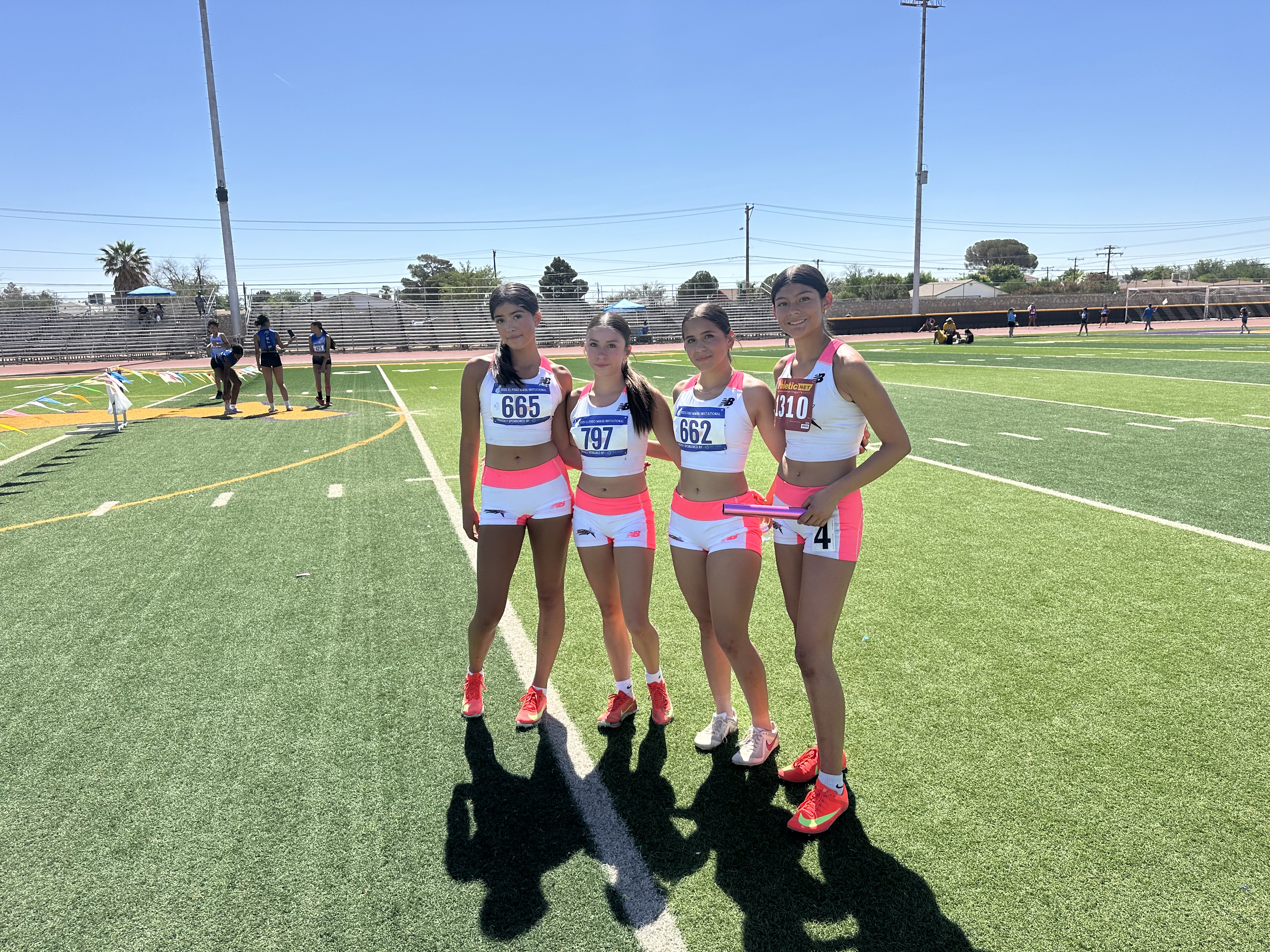 Relay Team 2025 PR 4x100 53.53 4x400 5:38