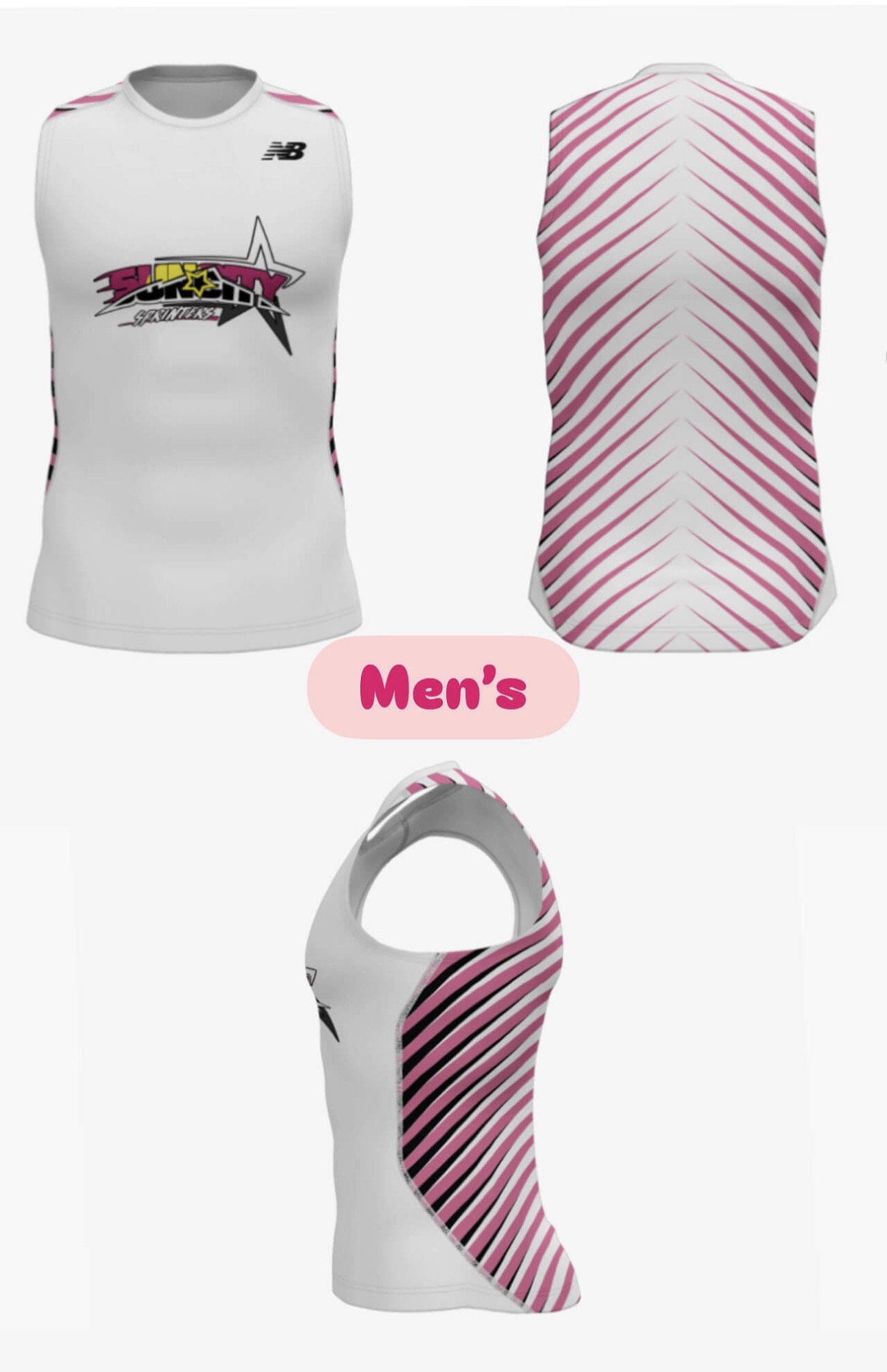 Men's sleeveless uniform