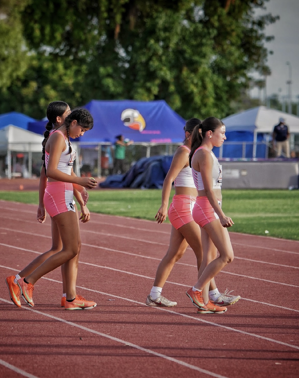 Sun City Sprinters on the track